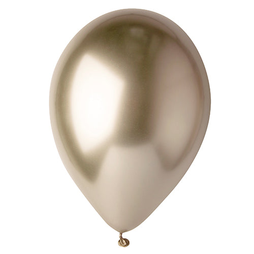 Ein einzelner aufgeblasener PAPSTAR 4 Luftballons groß der PAPSTAR GmbH mit geknotetem Knoten vor weißem Hintergrund sorgt für stilvolle Dekoration und unterstreicht jede festliche Atmosphäre.