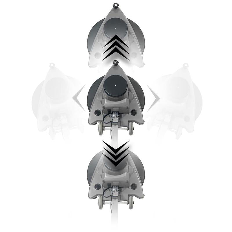 Numatic single disc machine HNS1550G, gray/graphite, 508 mm, 1500 rpm. including driving plate | Pack (1 piece)