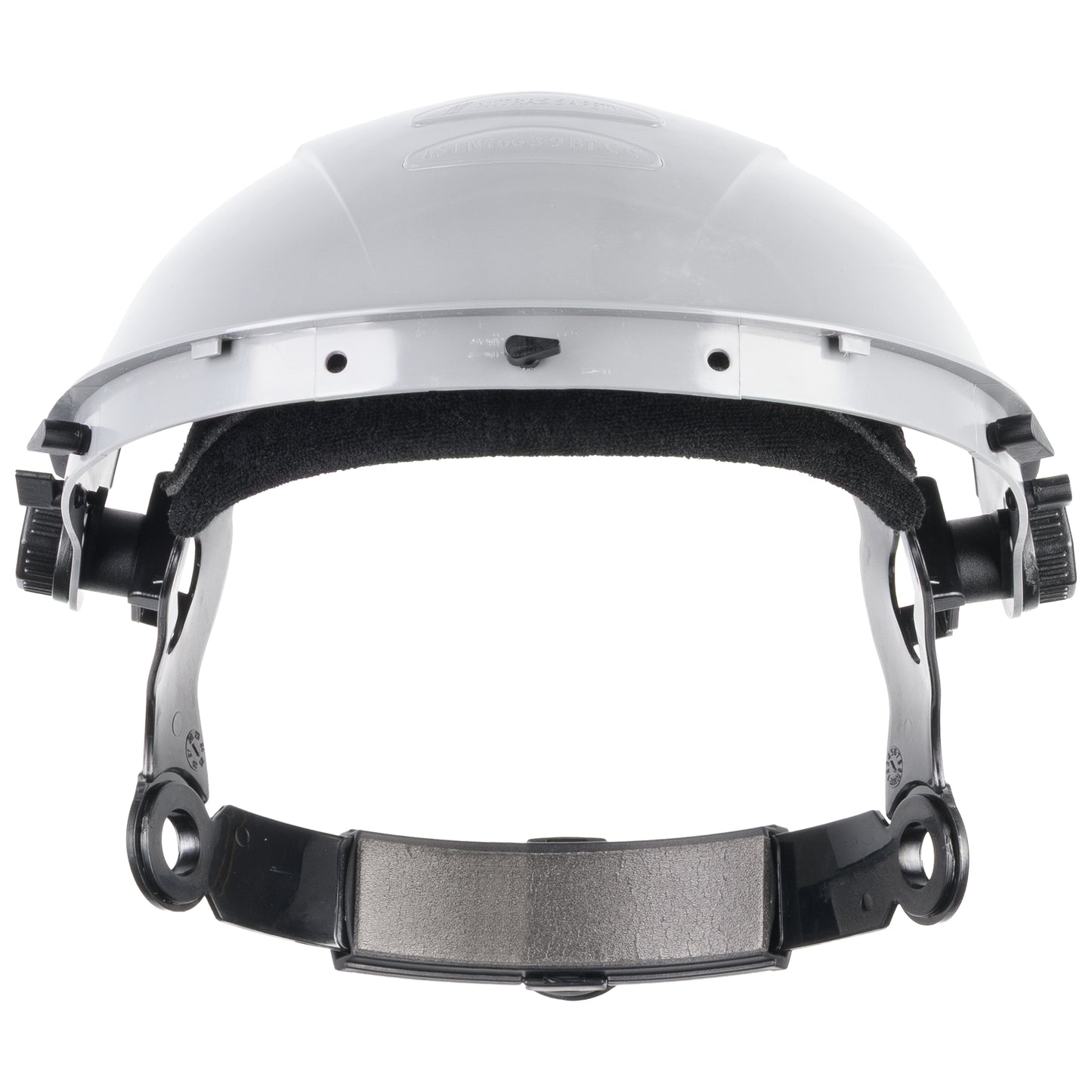 NITRAS PROTECT visor, transparent / black, EN 166 plastic | Pack (1 piece)