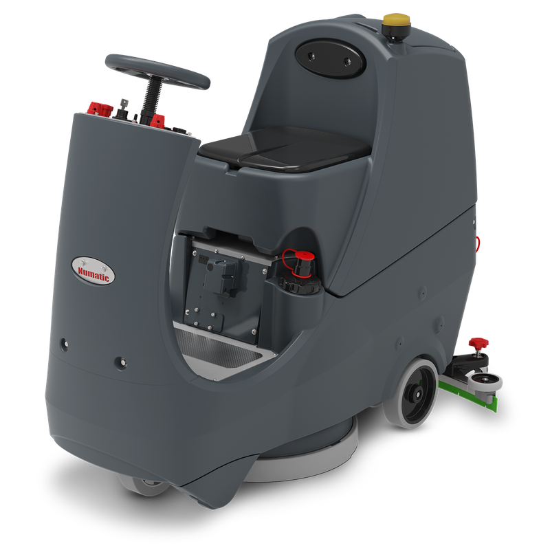 Numatic ride-on scrubber dryer CRL8055/50T incl. integrated charger and TenTec brush | Pack (1 piece)