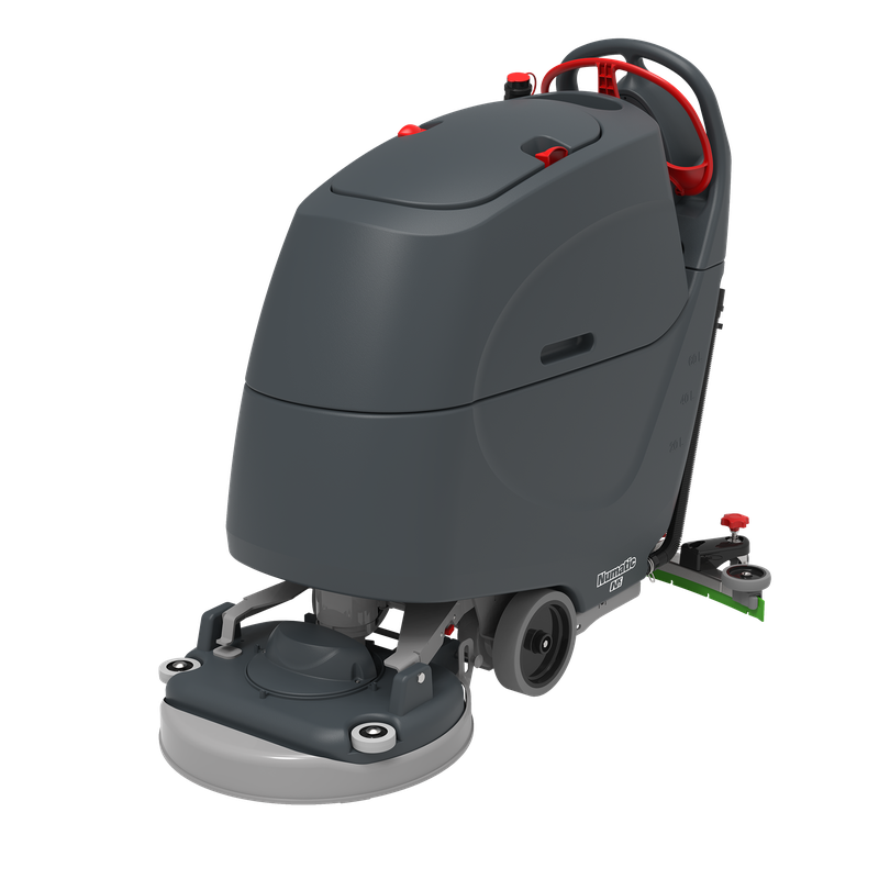 Numatic battery scrubber dryer TBL6055T WITHOUT battery incl. TenTec brush red | Pack (1 piece)