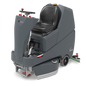 Numatic ride-on scrubber dryer TRL720/150T with incl. integrated. Charger and 2 TenTec offices Pack (1 piece)