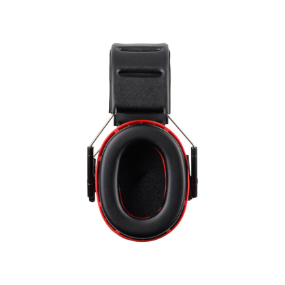 NITRAS MUTE DEFENDER PRO, earmuffs, black / red, EN 352-1 plastic | Pack (1 piece)