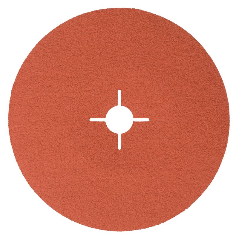 3M™ Cubitron™ II Fiber Disc 987C, 180 mm x 22 mm, 80+, slotted | Pack (25 pieces)