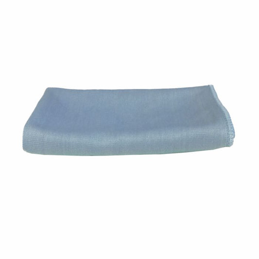 Auf einem schlichten weißen Hintergrund ist ein sauber gefaltetes Arcora FINE-LINE MICROFASER GLASTUCH 40 x 40 cm von Arcora International GmbH abgebildet, ideal für die streifenfreie Reinigung von Glasflächen.