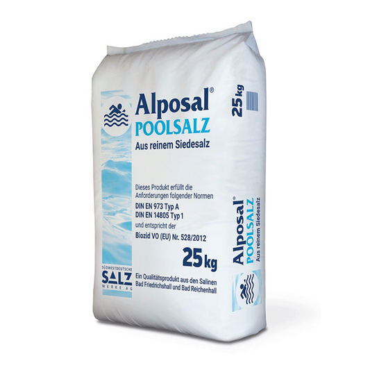 Alposal Poolsalz reinstes Siedesalz 99,9% | Sack (25 kg)