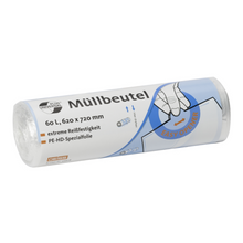 Wir präsentieren Ihnen den DEISS 46920 von EMIL DEISS KG (GmbH + Co.), eine Rolle mit Müllbeuteln in den Maßen 630 x 850 mm. Jede Rolle enthält 40 Beutel mit der Aufschrift „Müllbeutel“ auf Deutsch, die dank der speziellen PE-HD-Folie eine außergewöhnliche Reißfestigkeit bieten. Diese klimaneutralisierten Müllbeutel verfügen außerdem über ein leicht zu öffnendes Design und bieten eine nachhaltige Lösung für Ihre Abfallentsorgungsbedürfnisse.