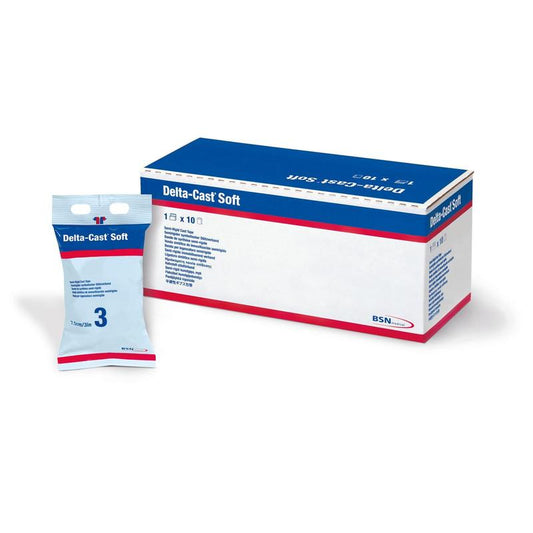 Delta-Cast Soft, semi-rigid support bandage, bear paws
