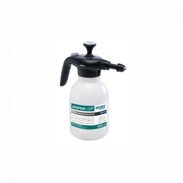Arcora Arspray Tec-Two Foamer Spray Bottle 2000 Ml Gray-Black EPDM = Alkaline | Package (1 Piece) 