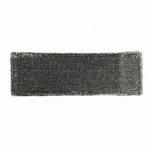 Der dunkelgraue Arcora Excellent Scrub-Igel 2.0 Fc-Mop Grau Igel Borste mit Farbcodierung von Arcora International GmbH liegt flach und ist mit seiner strukturierten Oberfläche und den sauber verarbeiteten Kanten ideal für die effiziente Bodenreinigung.