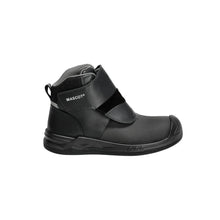 Safety boots S1PS, asphalt safety ankle boots S1PS, black