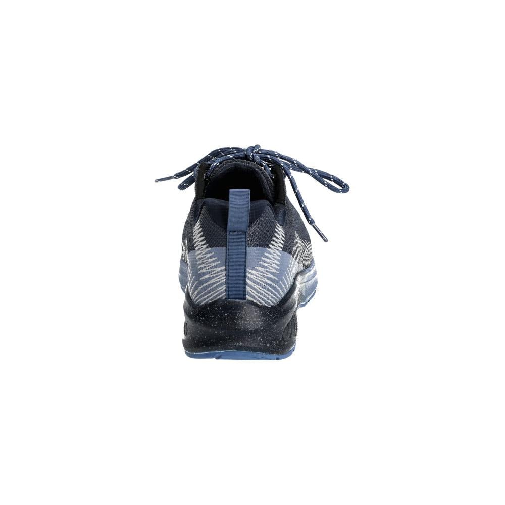Safety shoes S1PS, laces safety shoes S1PS, black-blue