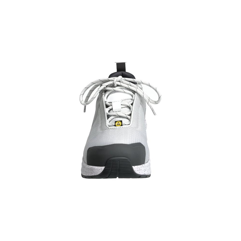 Safety shoes S1PS, laces safety shoes S1PS, white/anthracite grey