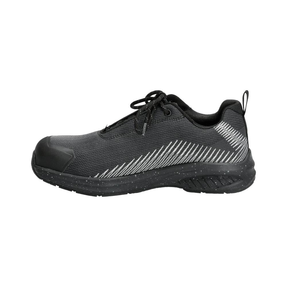 Safety shoes S1PS, laces safety shoes S1PS, black