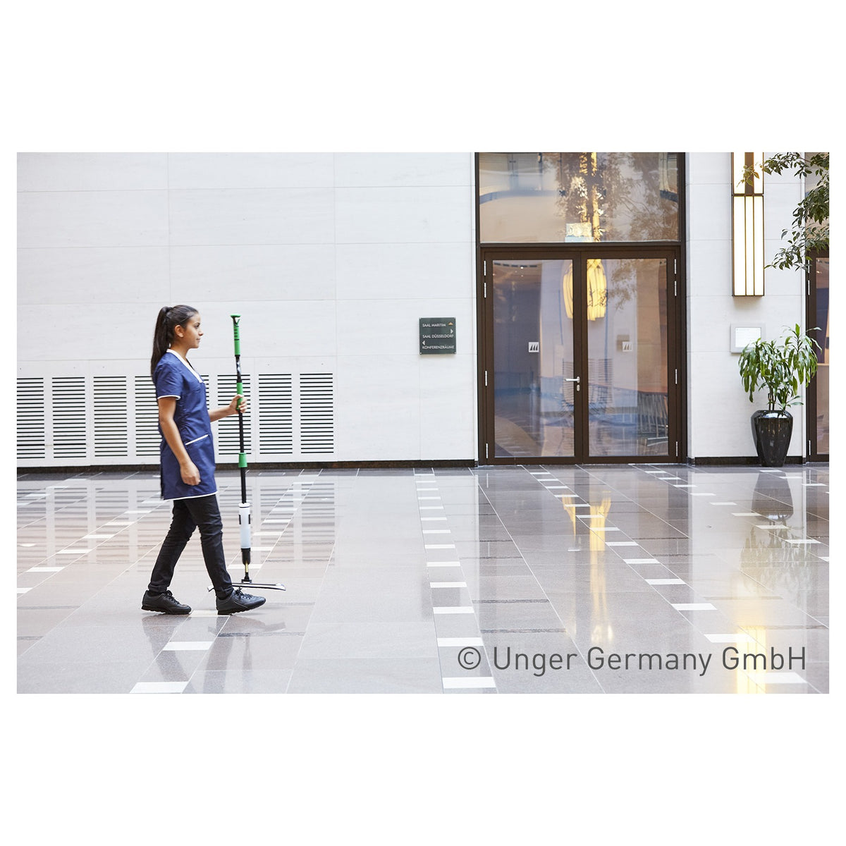 Unger erGO! Clean Bodenmopp Set Pro, Klett
