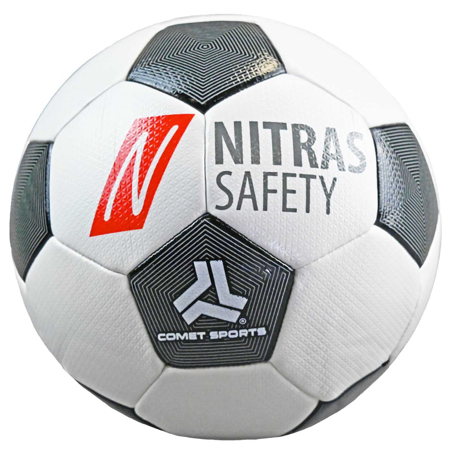 NITRAS football, PU, ​​white / black | Pack (1 piece)