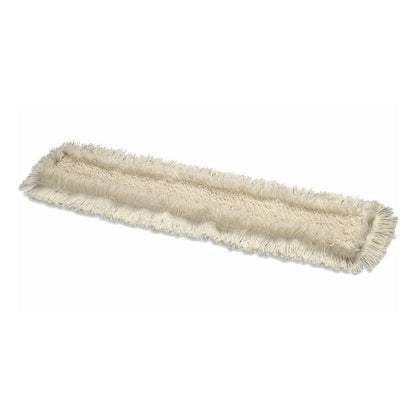 The Arcora FEUCHTWISCHMOPP from Arcora International GmbH is a rectangular, cream-colored microfiber mop head with fringed edges on a white background.