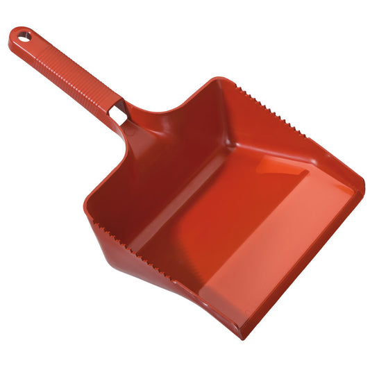 Die METAL DETECT KEHRSCHAUFEL ECKIG von Haug Bürsten KG aus Kunststoff (350x222x110) ist ideal zum Aufnehmen von Staub und Schmutz, perfekt für die Lebensmittelverarbeitung und mit Loch im Griff zum einfachen Aufhängen.