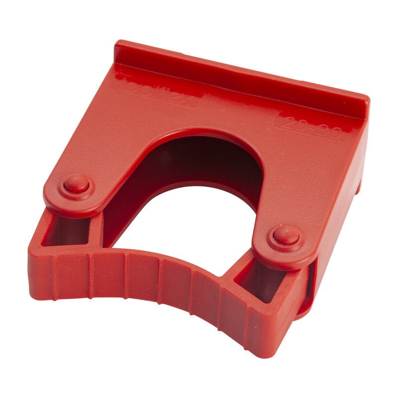 The REPLACEMENT HANDLE MOUNT 20-30MM 70X35X75MM from Haug Bürsten KG offers secure handling with its robust design, ideal for accommodating handles of 20-30mm. With a textured grip and durable construction for reliable use.