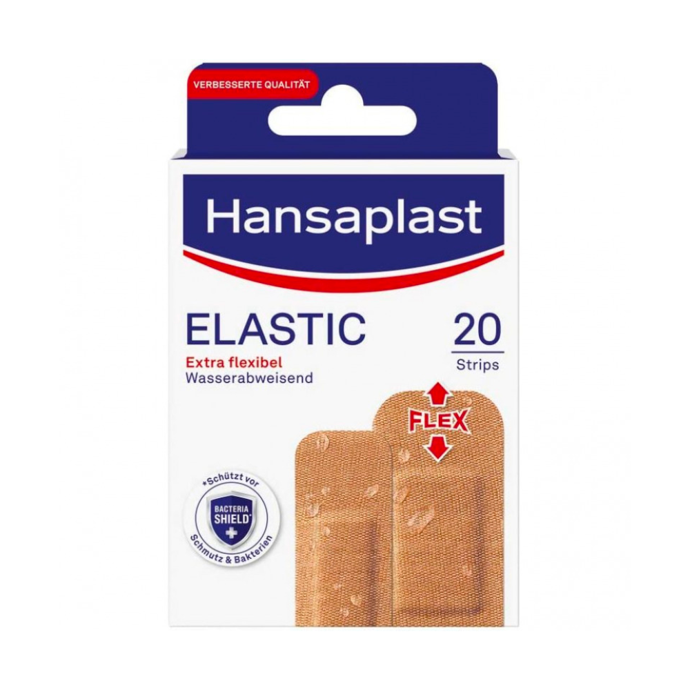 Extra elastic wound plasters