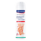 A white aerosol can of Hansaplast Foot Fungus Protection 2in1 Deospray with Octenidine from Beiersdorf AG.