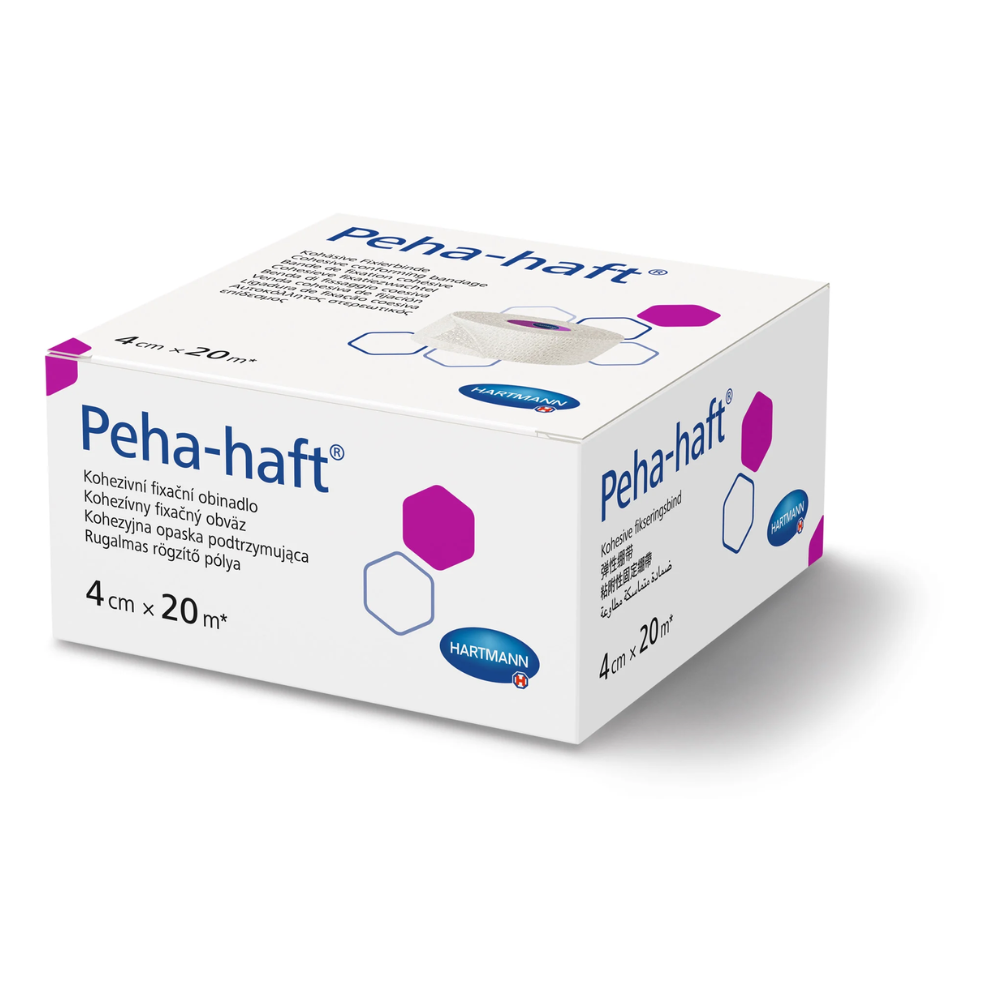 Hartmann Peha-haft® latexfrei Fixierbinde - 1 Stk., 4cm x 20m