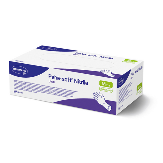 Hartmann Peha-soft® Nitrile Blue, puderfreier Untersuchungshandschuh