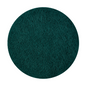Ein Kiehl Woodmaster-Pad-Fine Schleifpad Körnung 120 rund der Johannes Kiehl KG, rund und dunkelgrün mit strukturierter Oberfläche und gleichmäßigen Kanten, steht auf weißem Grund - ideal für die präzise Holzbearbeitung.