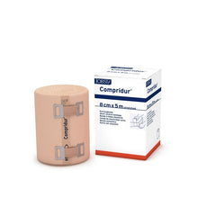 Compridur, permanently elastic short-stretch bandage, 50% longitudinal stretch