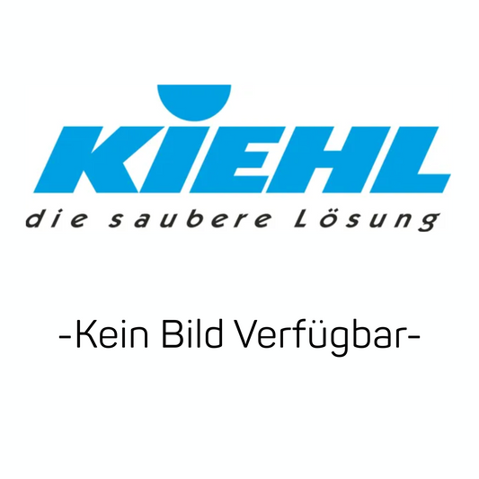 Johannes Kiehl KG Logo mit "die saubere Lösung", "-Kein Bild Verfügbar-" unten, zeigt den Kiehl Neoprenabzieher ohne Stiel (öl- und lösungsmittelbeständig, 55 cm, 1 Stück)-ideal für Fensterreinigung.