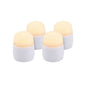 Papstar Securit® 4 LED tea lights refill pack Ø 4 cm x 5 cm "Amsterdam" lighting time 12-40 hours