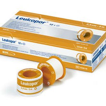 Leukopor, roll bandages