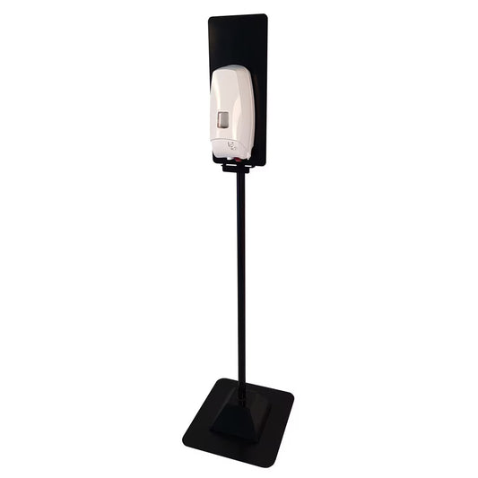 Die Diversey Standsäule Universal schwarz ist ein schwarzer Metallbodenständer, ideal für berührungslose Spender wie IntelliCare oder QTS, mit einer stabilen rechteckigen Basis. Die Packung enthält 1 Stück. Marke: Diversey Deutschland GmbH & Co. OHG.