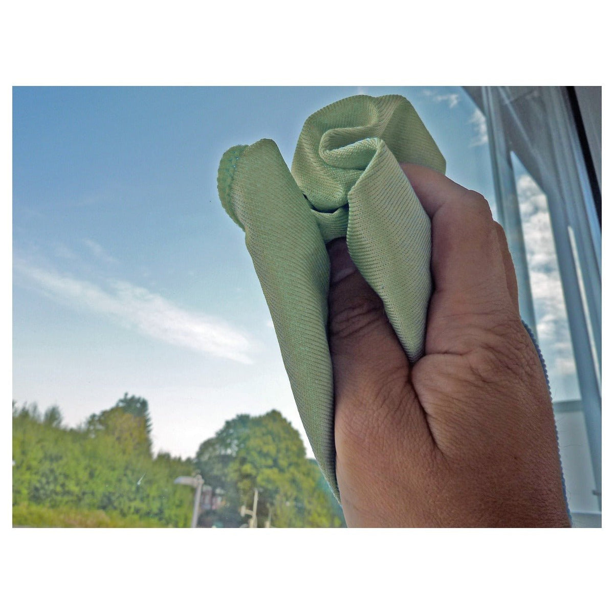Unger MicroWipe Mikrofasertuch, grün, 40 x 40 cm