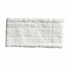 The Arcora Handpad Original | Carton (200 pieces) by Arcora International GmbH is a rectangular, white microfiber pad with visible seams, designed for hygienic cleaning and set against a solid white background.