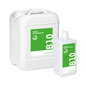 A large white plastic container and a smaller bottle labeled "Orochemie B 10 Surface Disinfection - Low Foam Concentrate | Bottle (1000 ml)" from orochemie GmbH + Co KG are depicted against a clean white background.