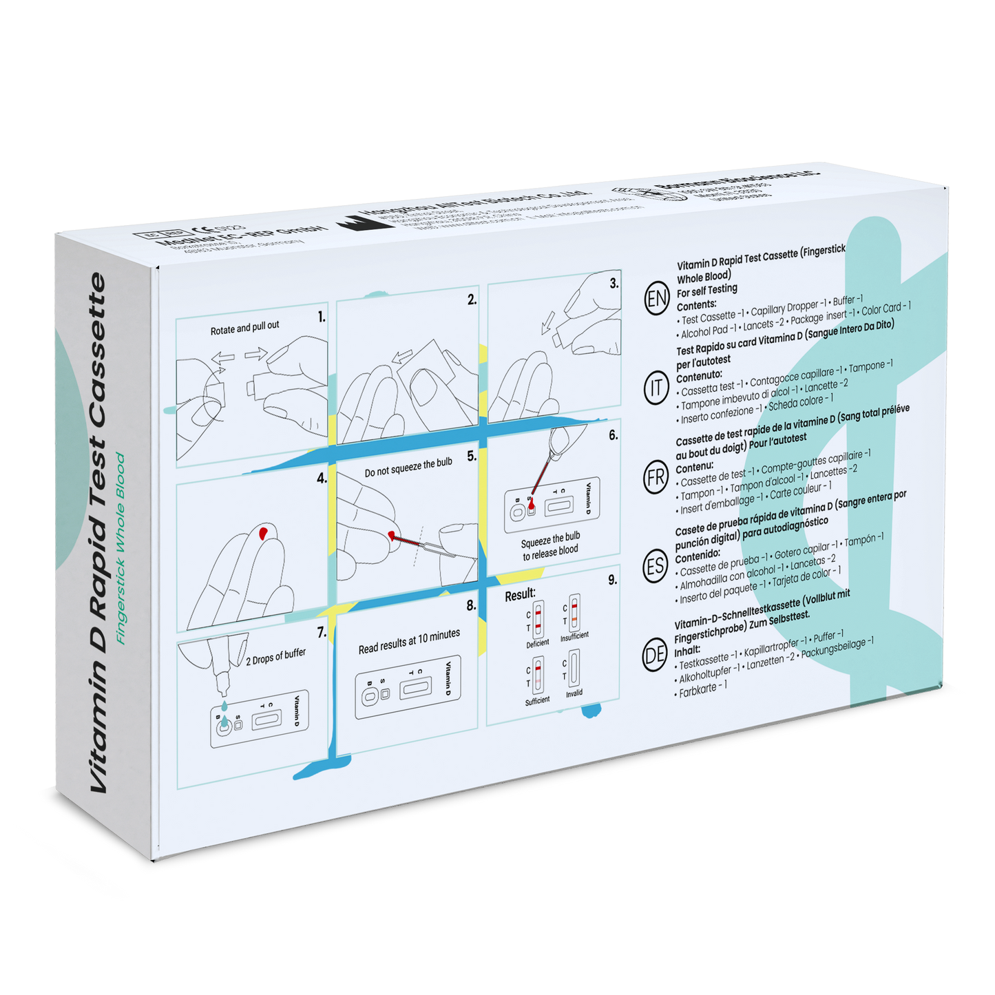All test vitamin-D test kit rapid quick test | 1 piece