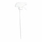 The Arcora Spray Gun For 1L Bottles Profi Maxi T by Arcora International GmbH is a white plastic spray gun with a long dip tube, ideal for professional cleaning and depicted on a plain white background.