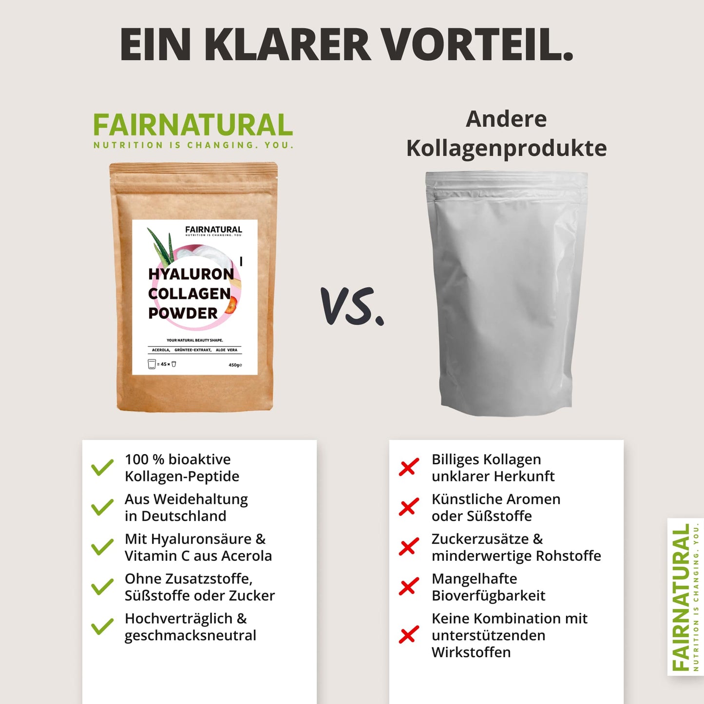 Collagen hyaluronic powder