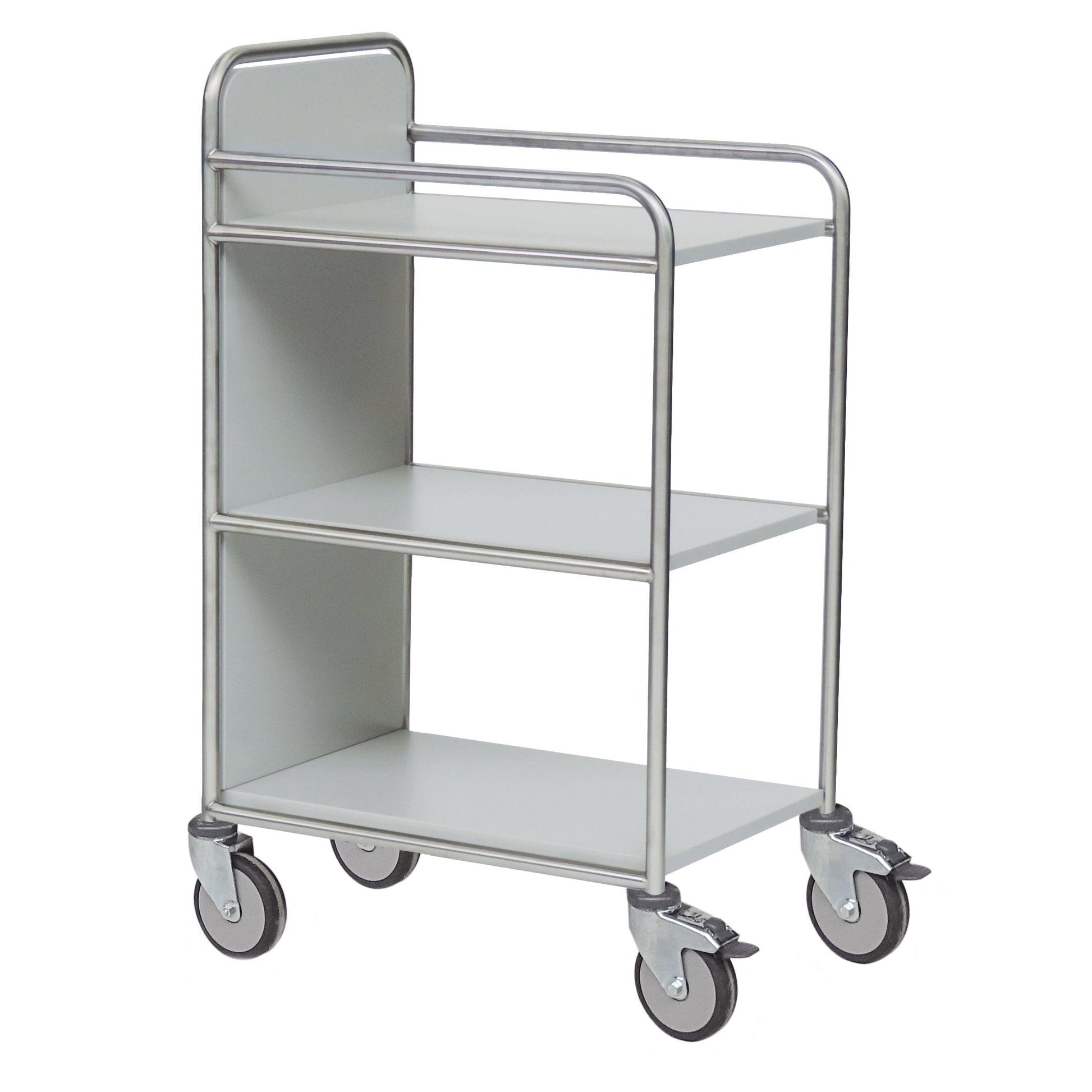 Der Novocal Stationswagen verfügt über einen vollständig geschweißten Edelstahlrahmen und ist ideal für den Transport oder die Lagerung von Gegenständen in jeder medizinischen Einrichtung. Enthält einen Wagen pro Packung.