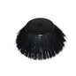 A round, black replacement side brush for the Balimat 2300 from Diversey Deutschland GmbH & Co. OHG, with densely packed bristles radiating from a central plastic hub, depicted on a plain white background. Package: 1 piece.