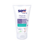 The 100ml Seni Care Nourishing Foot Cream by TZMO Deutschland GmbH regenerates with 7% urea, vitamin A for moisture, and is vegan certified. The dermatologically approved packaging shows an image of a foot and cream.