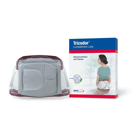 Actimove LumbaMotion Lady, Orthosis, white/gray/red