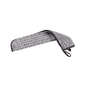 A Vileda MultiDuster Maxi r-Micro Plus Pro dust mop from Vileda GmbH, featuring a gray microfiber pad with black edging, a textured surface, and two small black loops at one end, designed for hygienic cleaning and excellent dirt-trapping capacity.