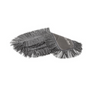 The Professional Mop Swep Single r-MicroTech Mop - 50 cm from Vileda GmbH features a gray microfiber cleaning glove made from recycled materials with long, soft fibers in a folded position.