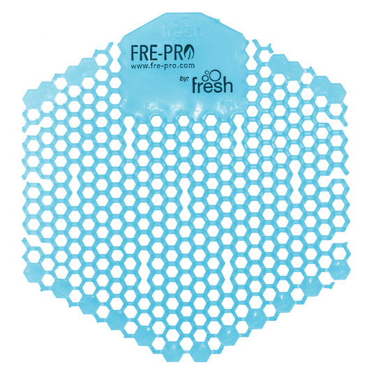 FRE-PRO Wave 3D Scented Urinal Strainer, Cotton Blossom on Both Sides