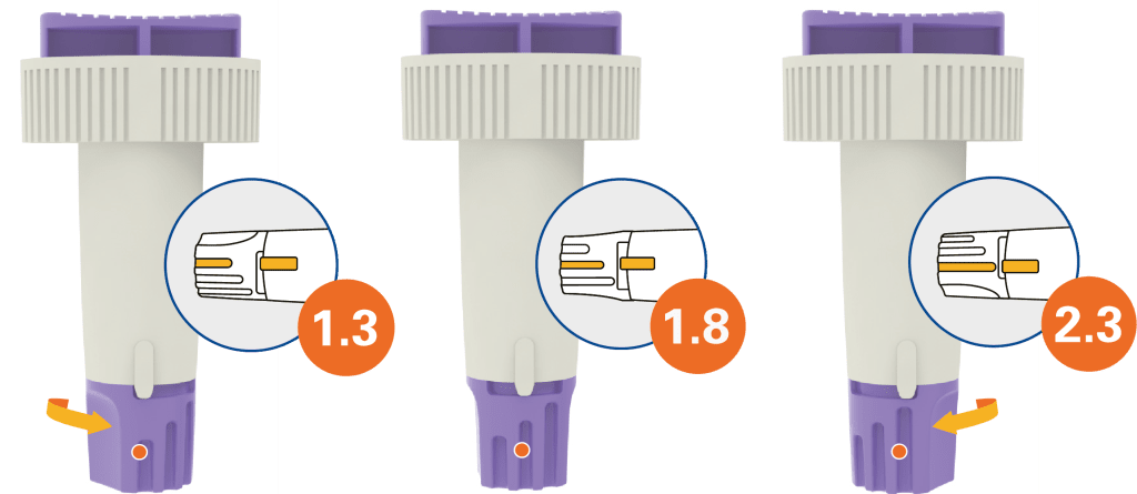Alphacheck TRI safety lancets 23G | Pack (100 pieces)