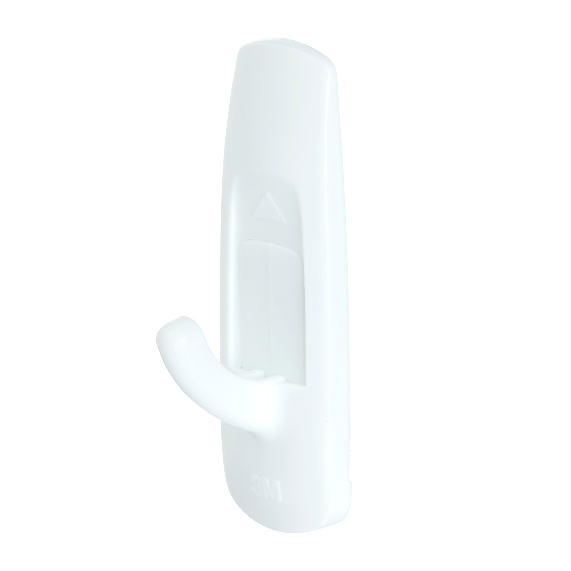 Der Mittelgroße Command™ Mehrzweckhaken M von 3M Deutschland GmbH ist ein weißer Kunststoff-Wandhaken mit gebogenem Haken und flacher Rückseite, ideal zum Aufhängen von Gegenständen. Verpackung (1 Stück), Vorteilspack, 17001-2.