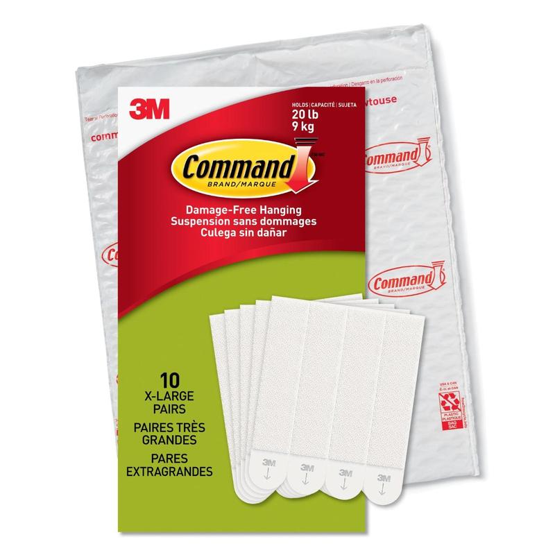 3M™ Command™ Picture Mounting Strips PH217 - X-Large for heavy weights up to 9 kg