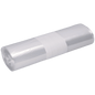 The DEISS 99072 transparent roll (450x550x0.025 mm, 50 bags) from EMIL DEISS KG (GmbH + Co.) is shown against a plain white background, tightly wound, and secured in the middle with a white paper band.